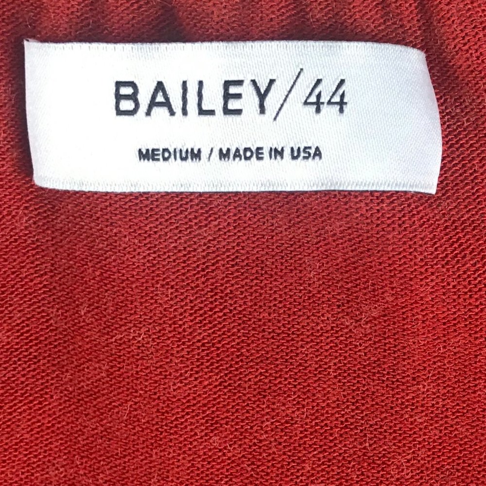 Bailey44 Red/Rust Colored Light-Weight Sweater - Picture 4 of 6